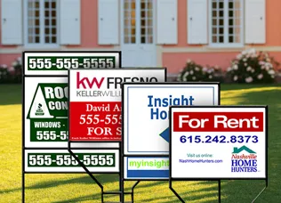 Real Estate Signs