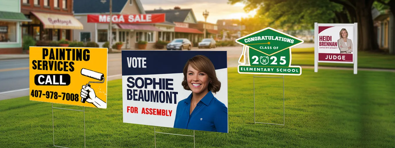 Welcome to JustYardSigns.com