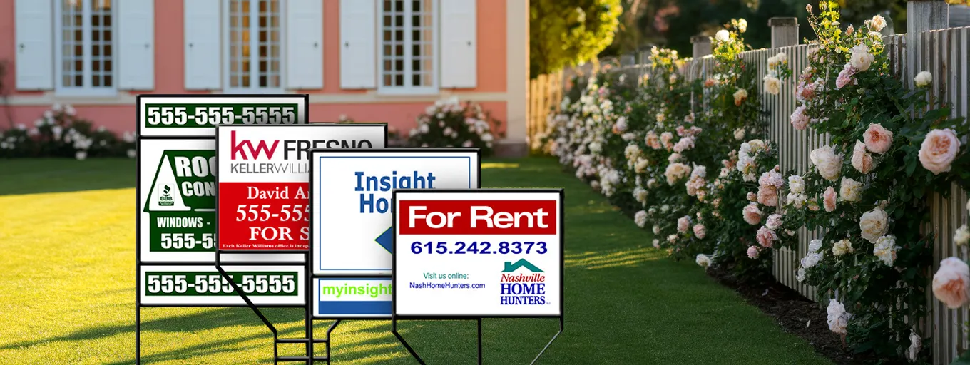 Real Estate Signs