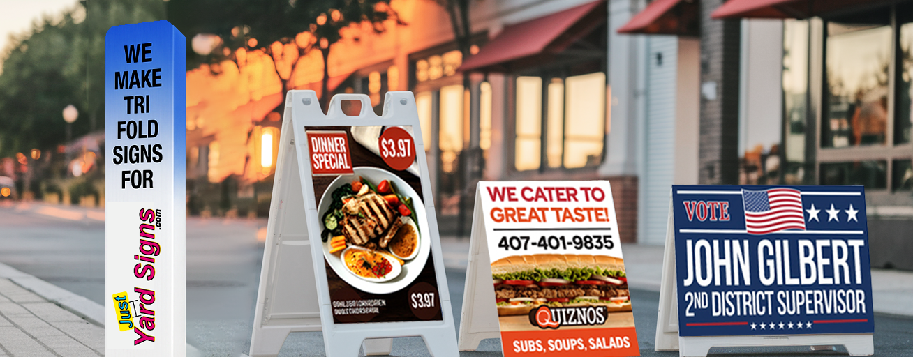 A-Frame and SideWalk Signs